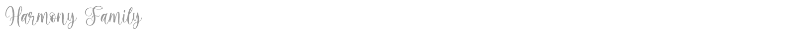 Harmony Family font preview